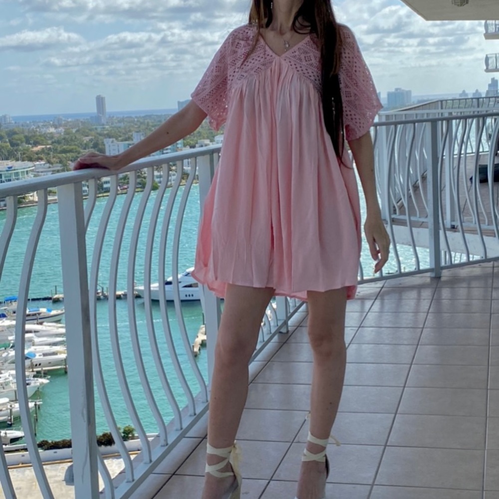 Pink dress